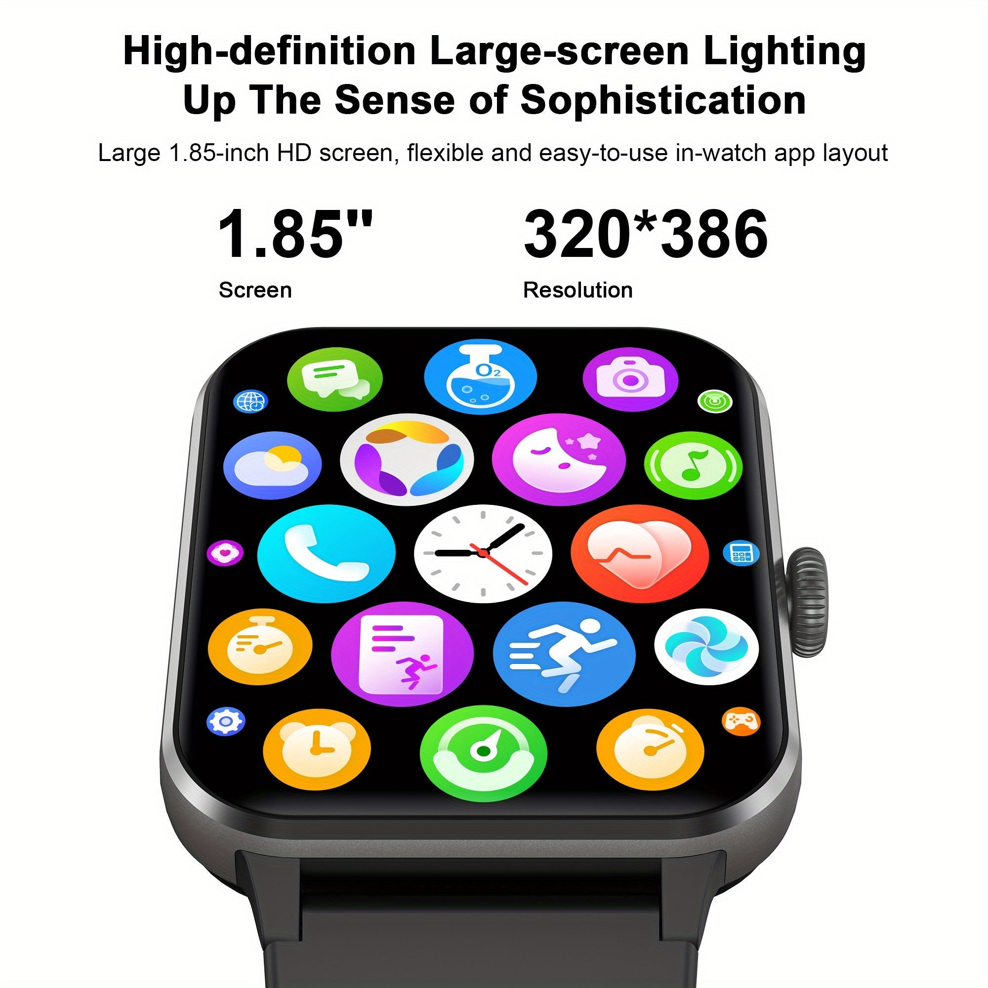 ActivePulse Pro: 100+ Mode Fitness & Health Smartwatch