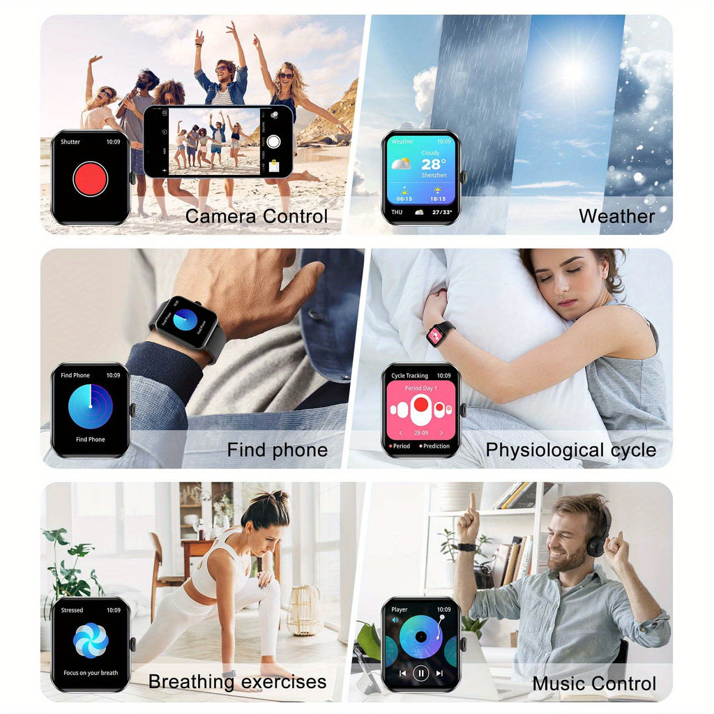 ActivePulse Pro: 100+ Mode Fitness & Health Smartwatch