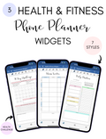 Digital Phone Planner Health & Fitness Widgets