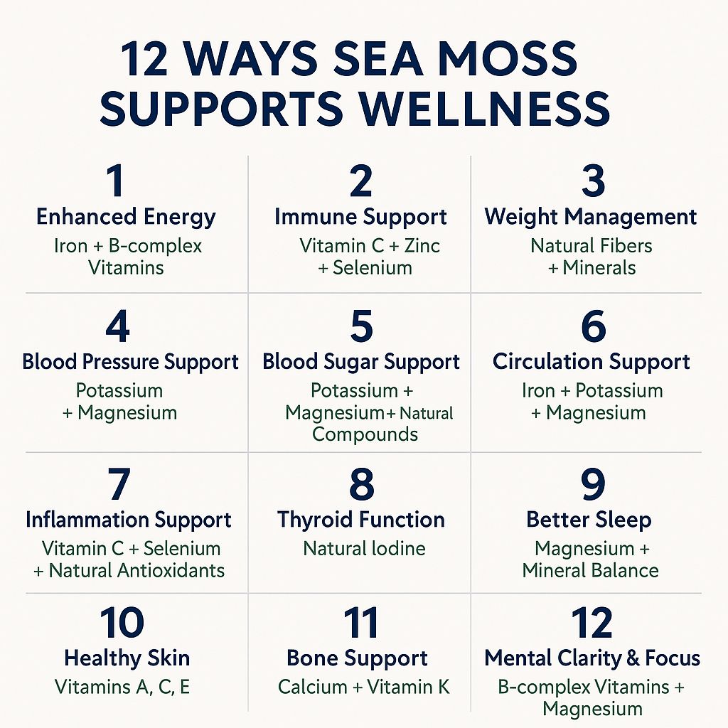 Elderberry Fusion Sea Moss Gel   16oz